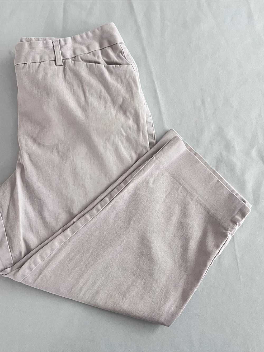 Ann Taylor Cotton Khaki Capris